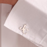 Personalized Initial Letter Name Cufflinks - Giva