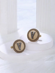 Vintage V Cufflinks
