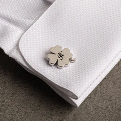Custom Four Leaf Clover Cufflinks - Giva