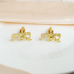 Personalised Initial Letter Name Cufflinks - Giva