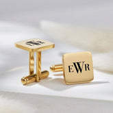 Personalized Engraving Square Cufflinks - Giva
