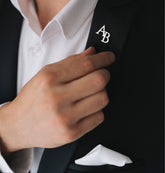 Personalized Initial Letter Name Brooch - Giva