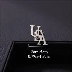 New Personalized Three Initial Brooch