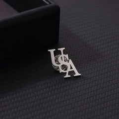 New Personalized Three Initial Brooch