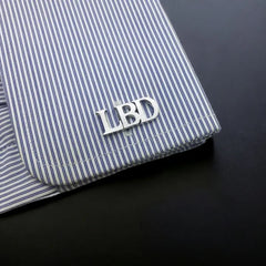 Triple Initial Cufflinks