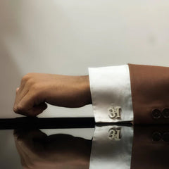 HINDI - INITIAL CUFFLINKS