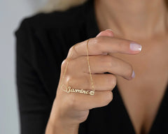 Gold Personalized Stethoscope Name Necklace , Stethoscope Name Necklace , Stethoscope Necklace With Name , Nurse Name Necklace