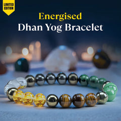 Energised Dhan Yog Bracelet - 10x Stronger