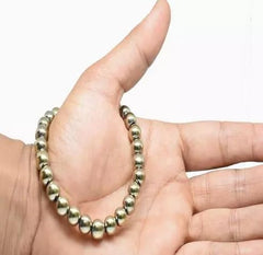 Anant Infinity Golden Pyrite Crystal Bracelet