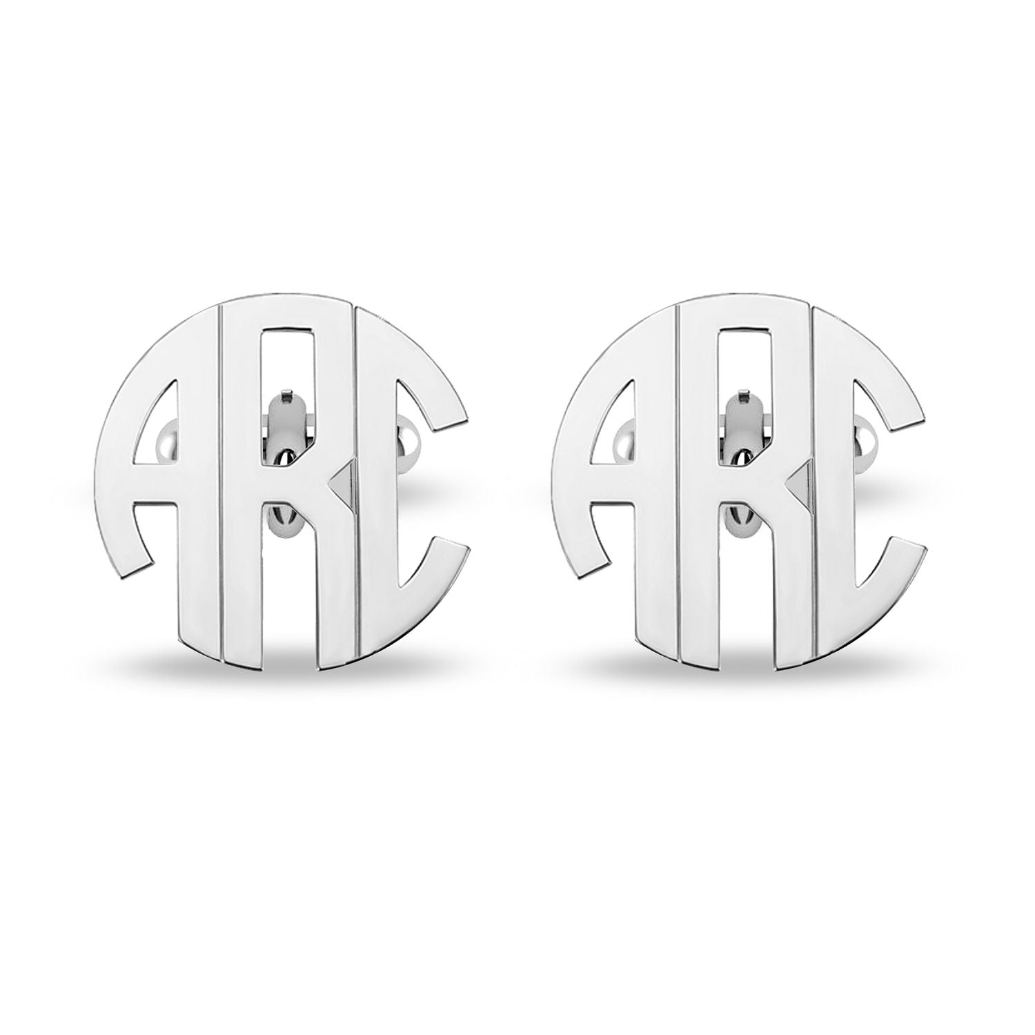 Personalized Initial Name Monogram Cufflinks For Men And Boys - Giva
