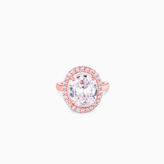 Rose Gold Solitaire Ring