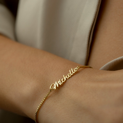 Name Bracelet, Nameplate Bracelet, Personalize Name Bracelet, Custom Name Bracelet, Personalized Jewelry, Christmas Gift, Mama Gift