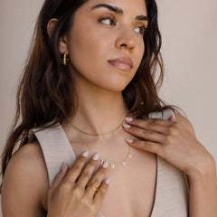 Custom Spaced Number Necklace