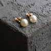 Natural Pearl Gold & Silver Color Cufflinks for the Modern Gentleman