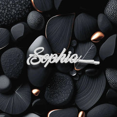 Personalized Custom Name Hair Clip Stainless Steel Cute Accessory Jewelry Gift